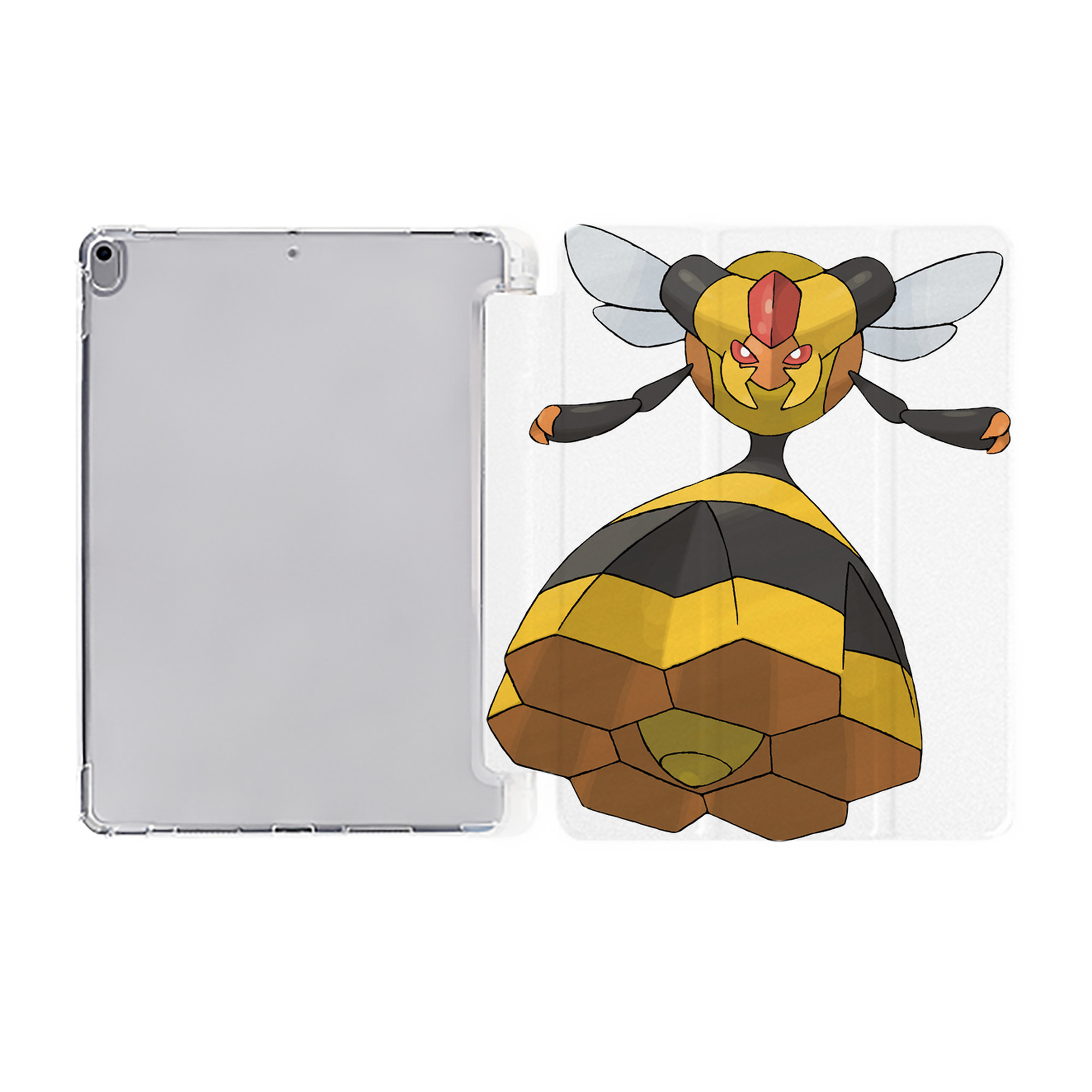 （画像用） ポケットモンスター Pokémon IPad ケース ペン収納付き 三つ折りスタンド PUレザー×シリコン 対応機種9.5/10.5/10.9インチ